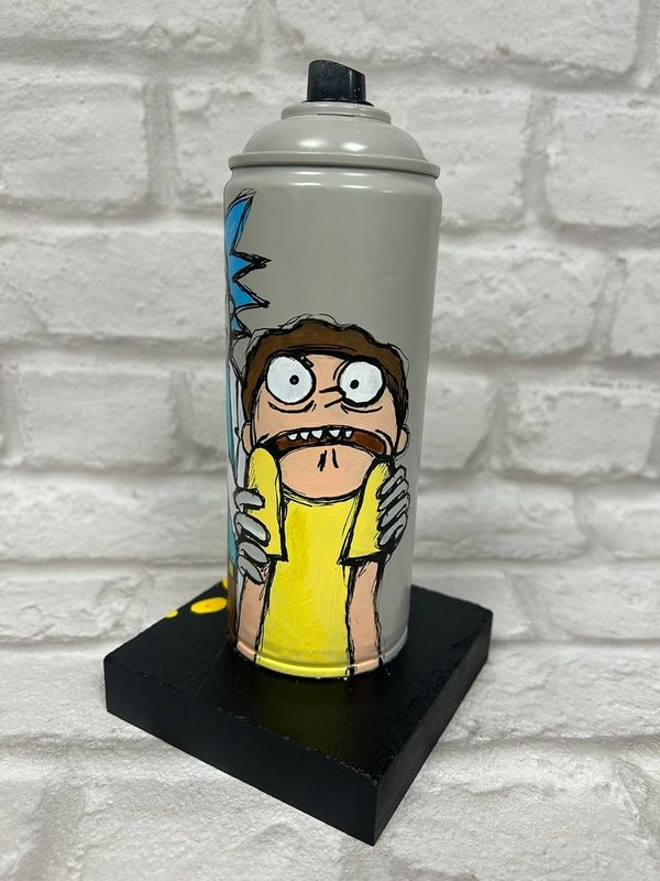 'Rick and Morty' - Spray Can Art
