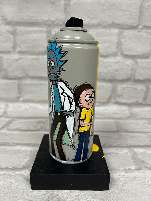 'Rick and Morty' - Spray Can Art