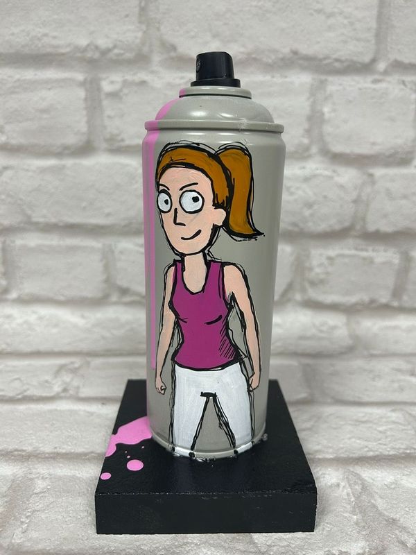 'Rick and Morty' - Spray Can Art