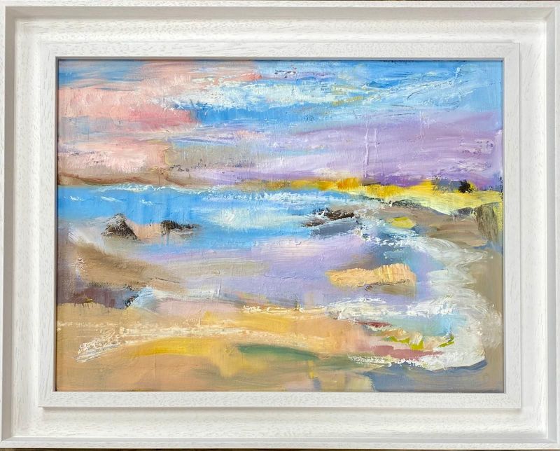 'Across the Bay' (Australian sunset)