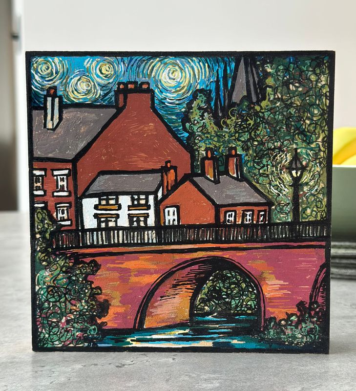 'The stars drift over Handbridge' - Chester