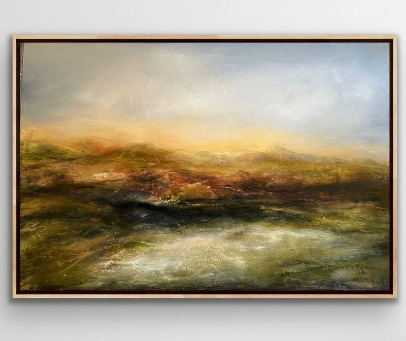 ‘Where light goes to rest - Clwydian hills'