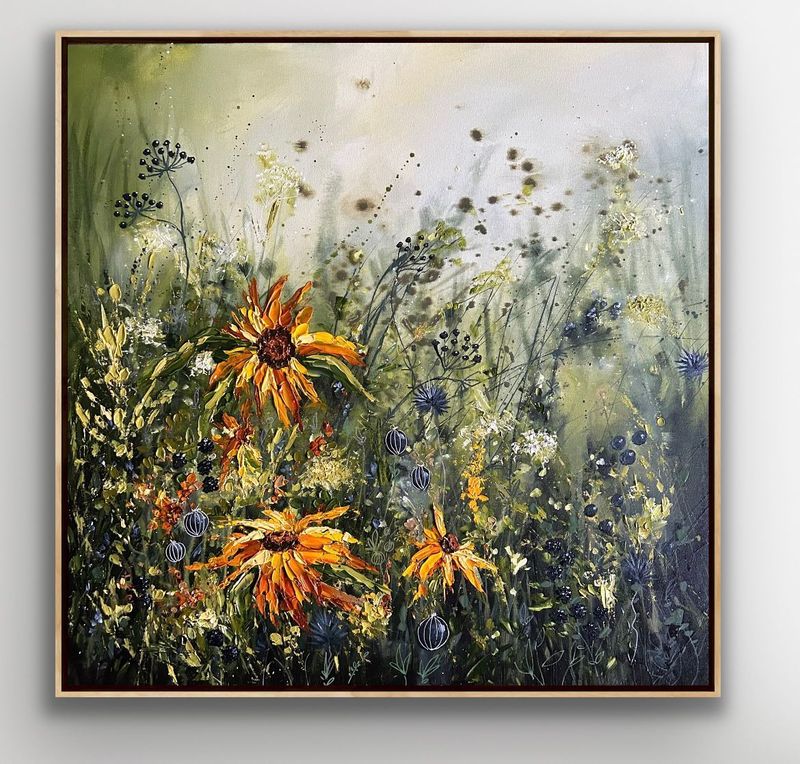 ‘Helianthus and the quiet of summer’