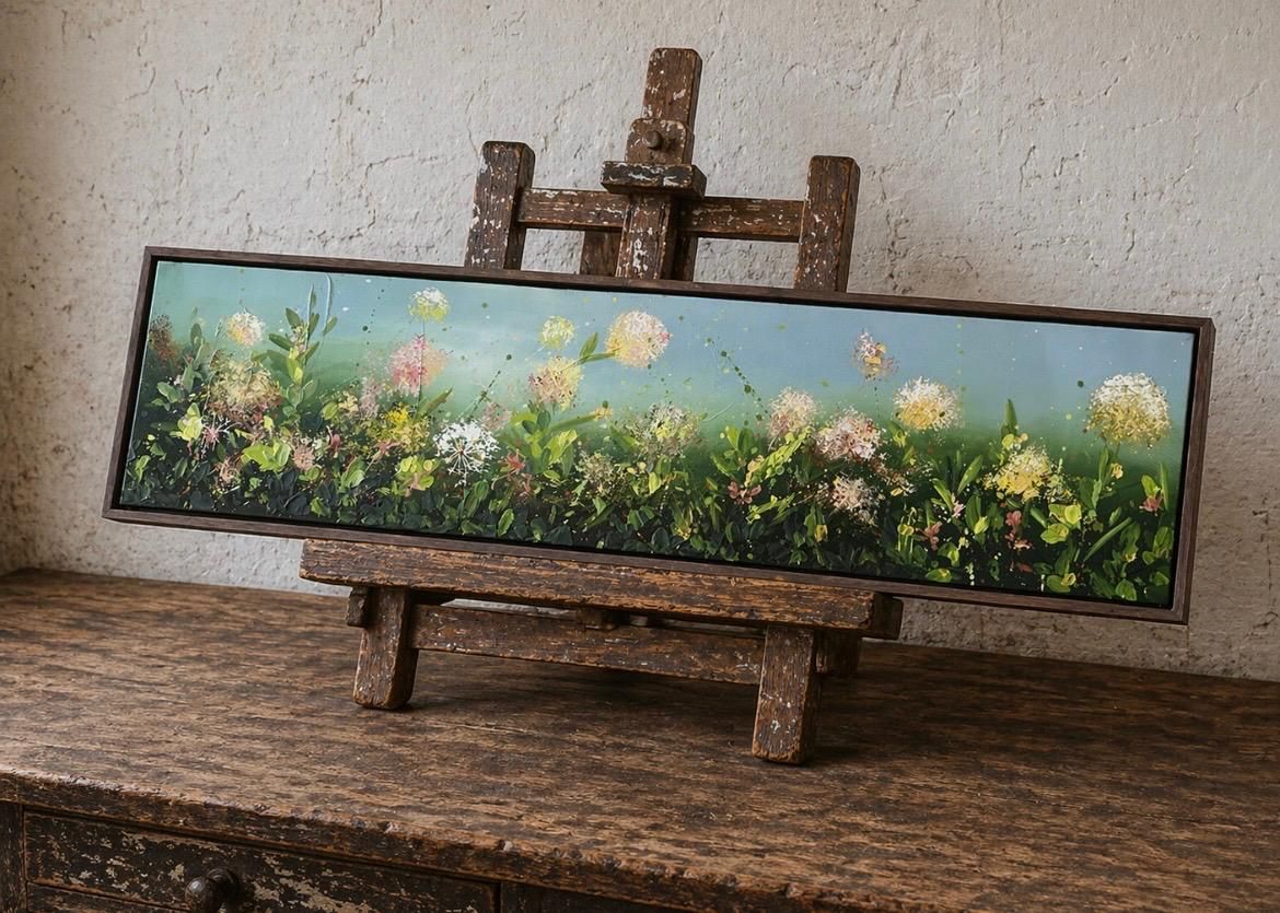 ‘Wild meadow at dusk’