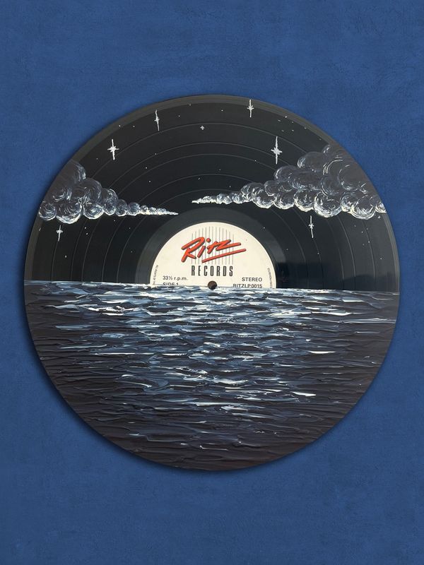Moonrise Seascape