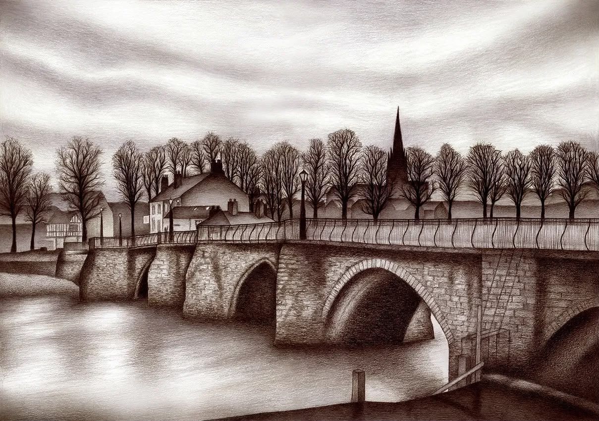 The old Dee Bridge The old Dee Bridge