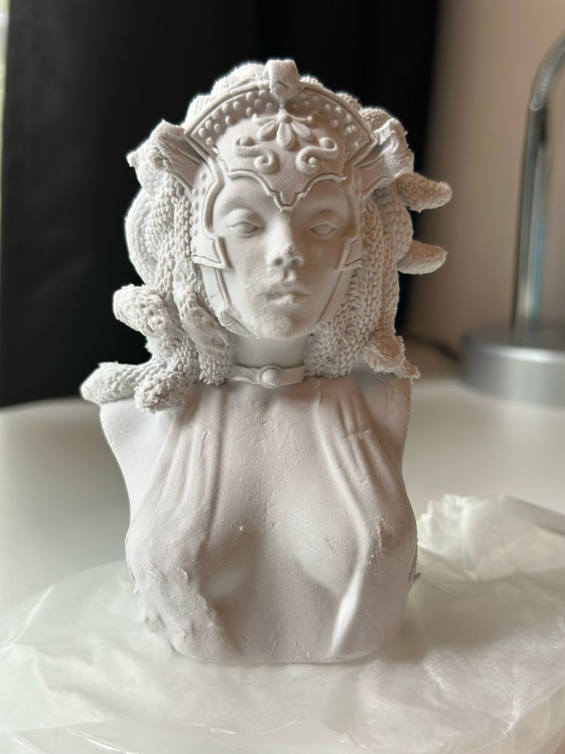 Medusa (clay piece only)