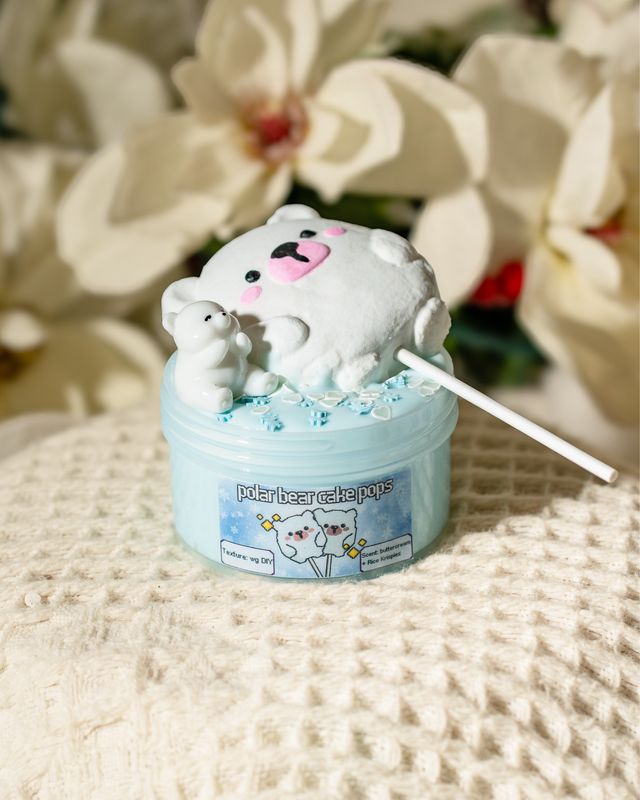 Polar Bear Cake Pops