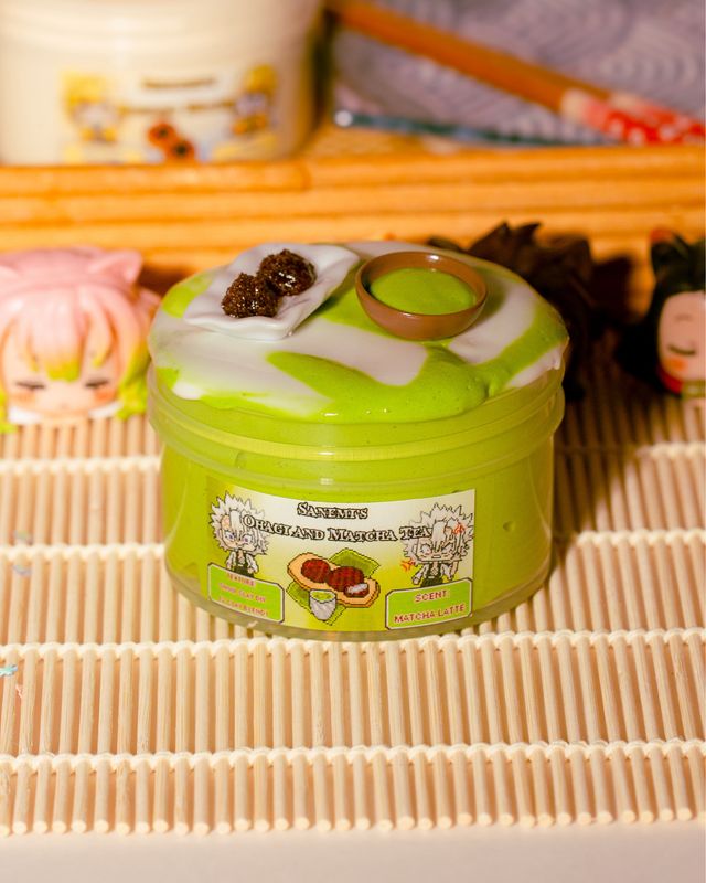 Sanemi’s Matcha Tea and Ohagi