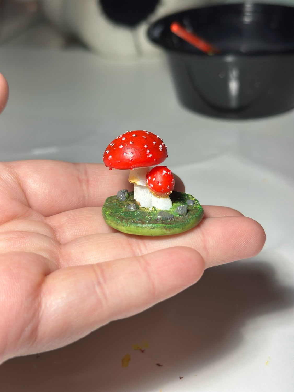 Fly Agaric Mushroom Miniature