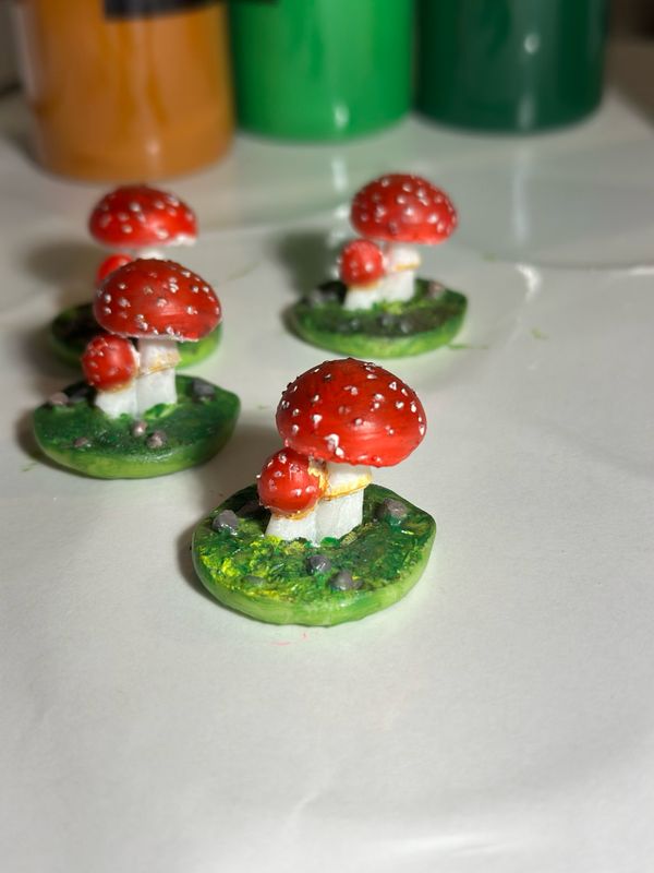 Fly Agaric Mushroom Miniature
