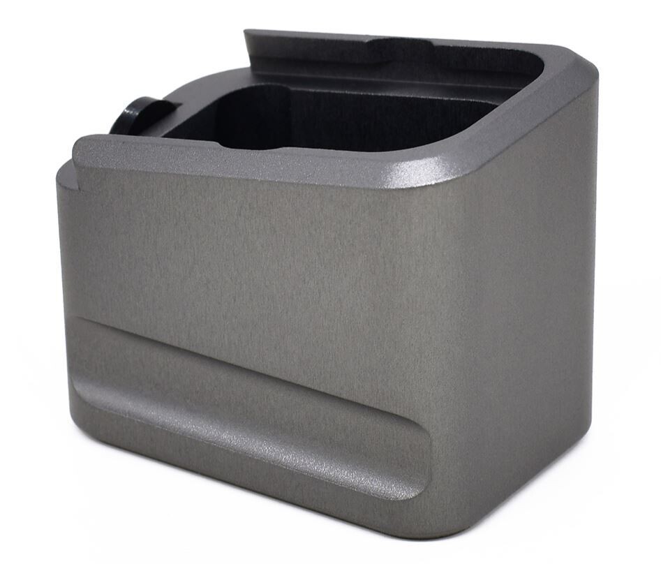 Warne Glock 19/23 Mag Ext +5/+4 Gry