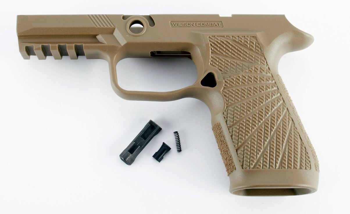 Wilson Combat Grip Mod Wcp320 Crry Tan Sfty