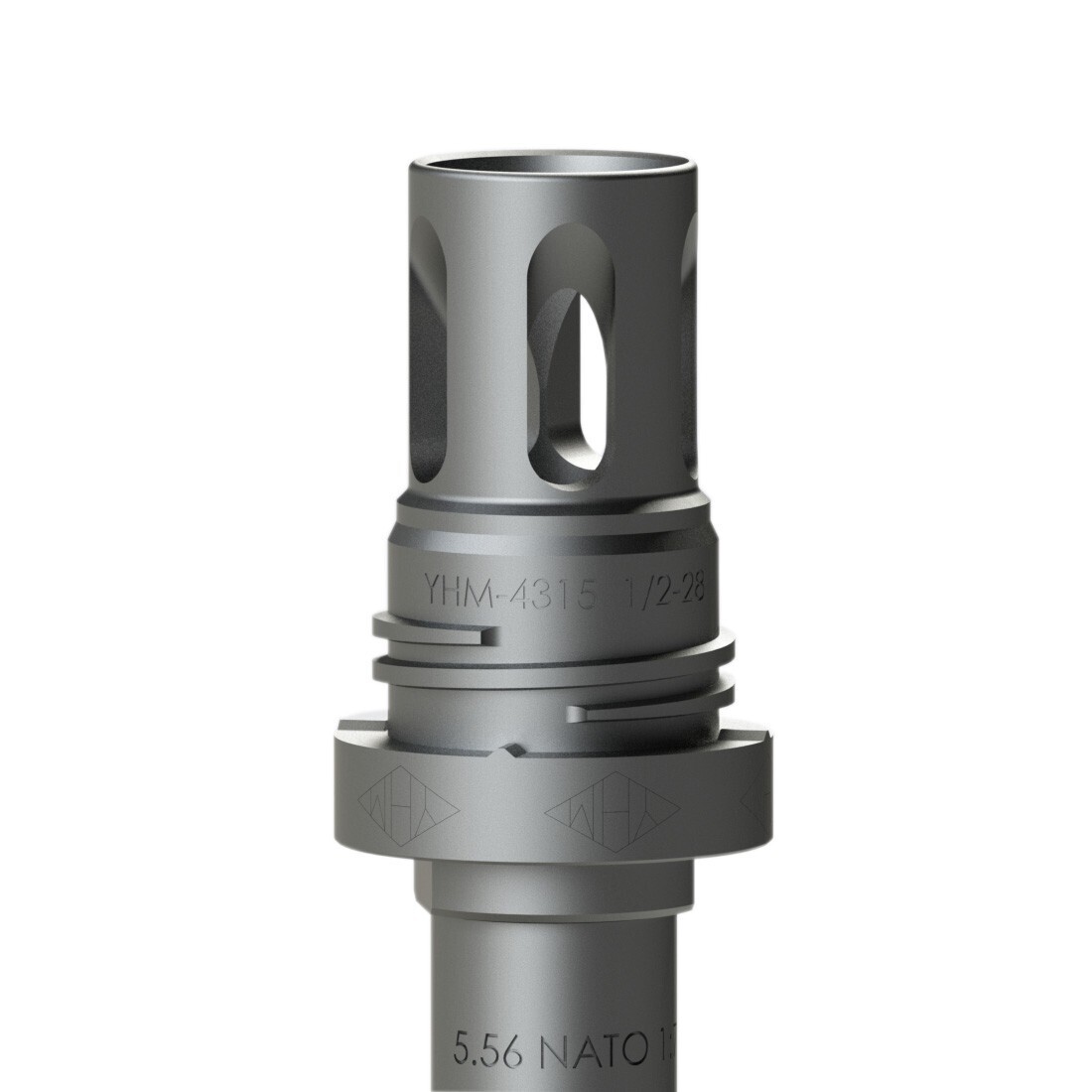 Yankee Hill Machine Company Flash Hider Mini Qd 1/2-28