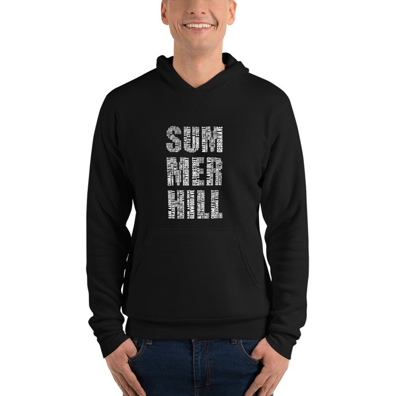 Word Cloud Unisex Hoodie