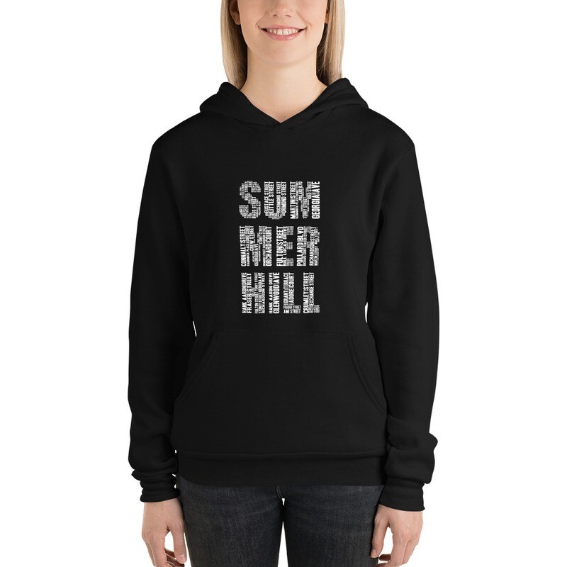 Word Cloud Unisex Hoodie