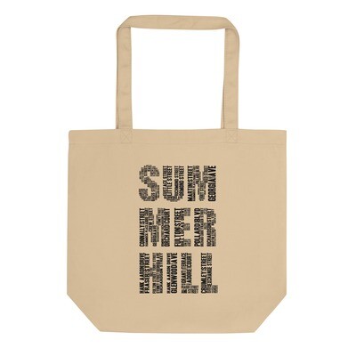 Summerhill Word Cloud Tote Bag