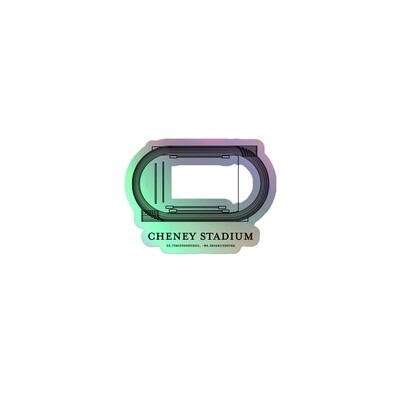 Cheney Stadium Holographic sticker