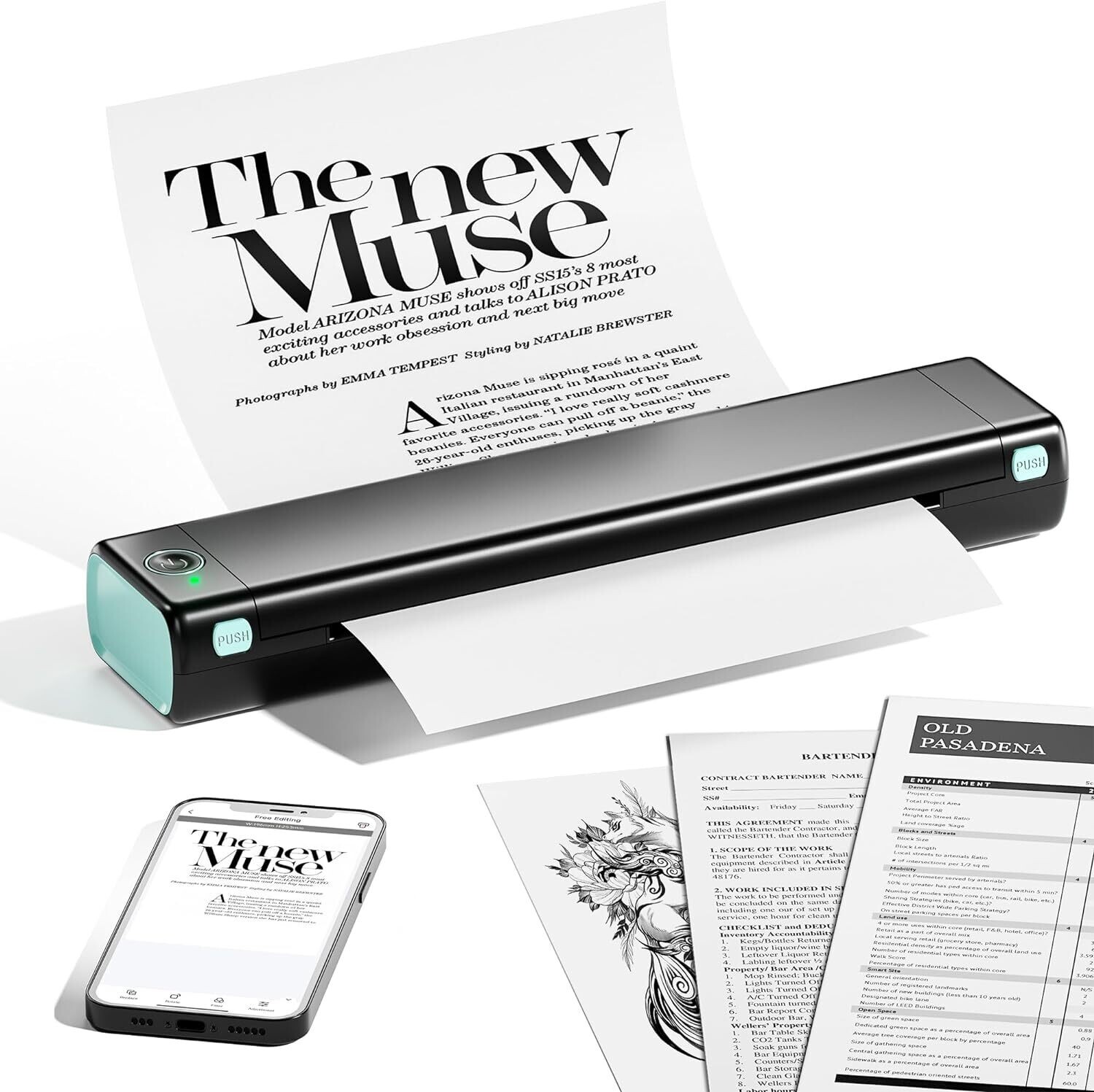 A4 Portable Thermal Printer