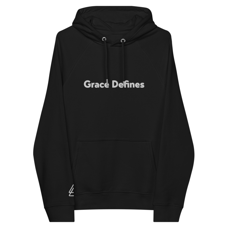 Grace Defines Premium Hoodie