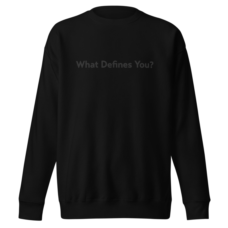 Grace Defines Premium Sweatshirt