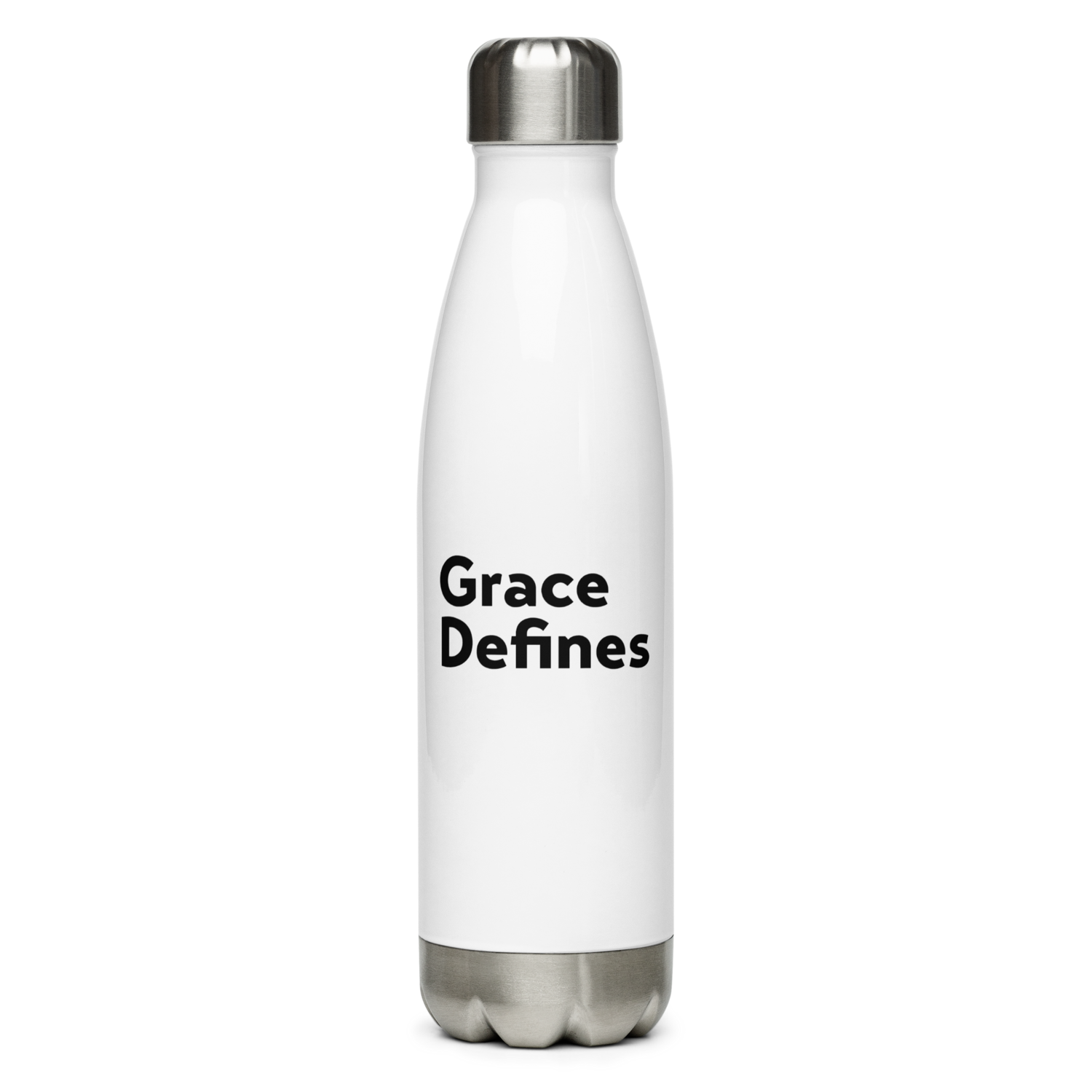 Grace Defines Stainless Steel Water Bottle