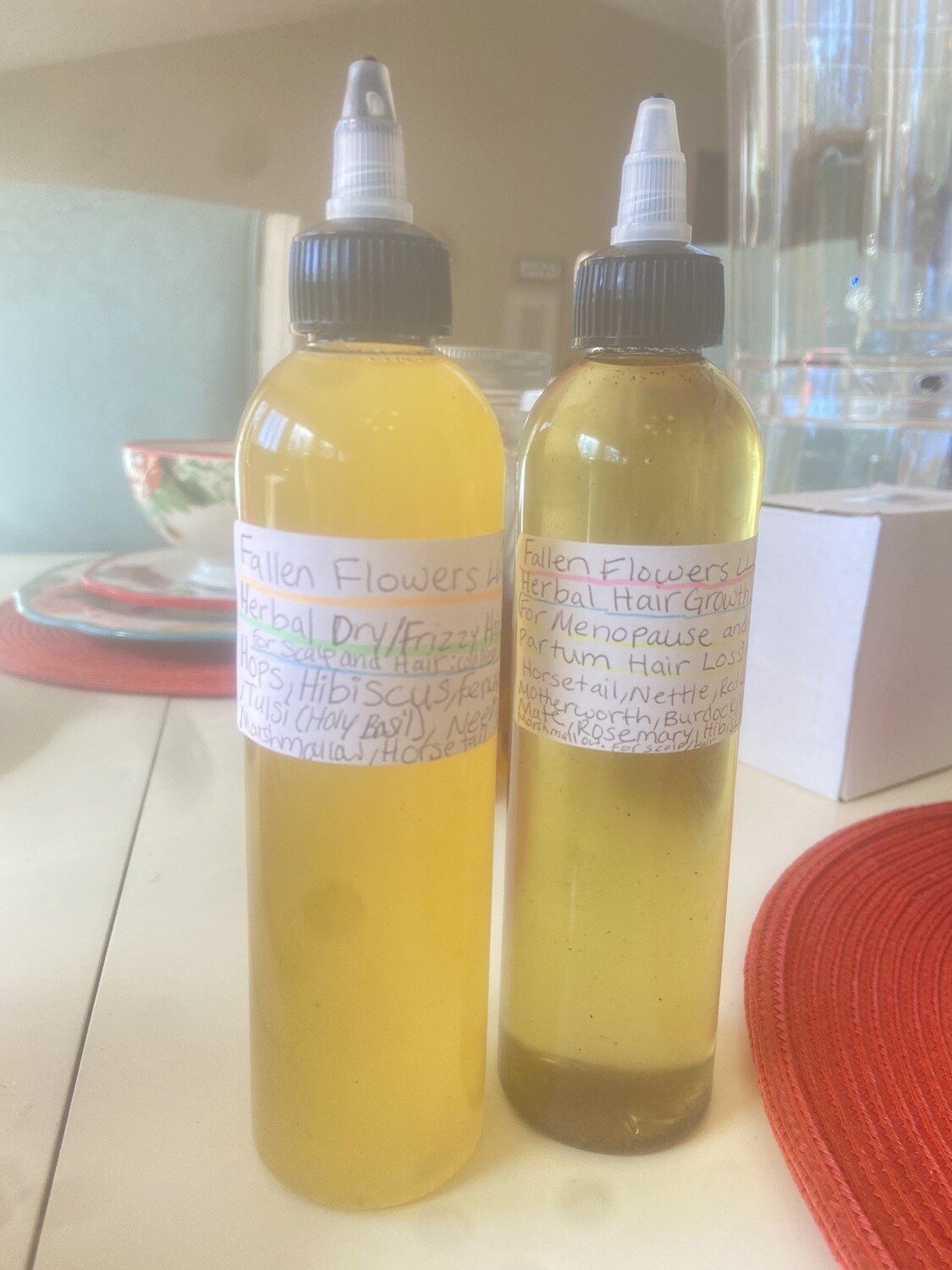 Herbal Hair Oil 8 oz