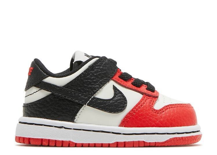 Nike NBA x Dunk Low EMB '75th Anniversary - Bulls' DC9562-100 Toddler