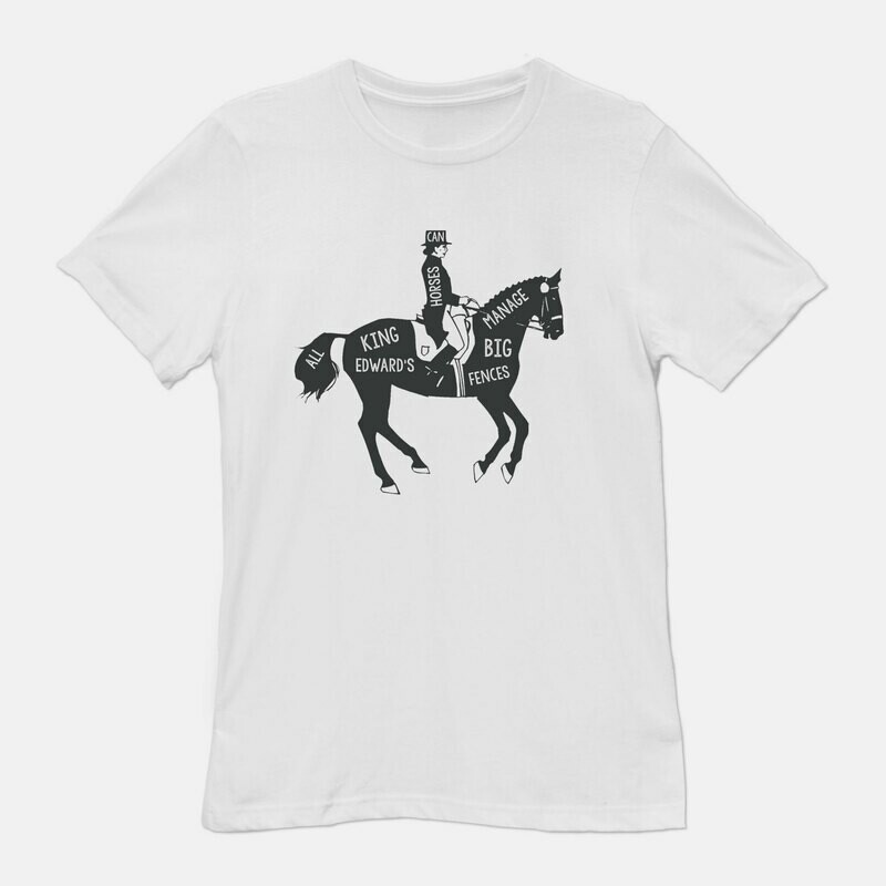 Dressage All King Edward&#39;s Horses Tee