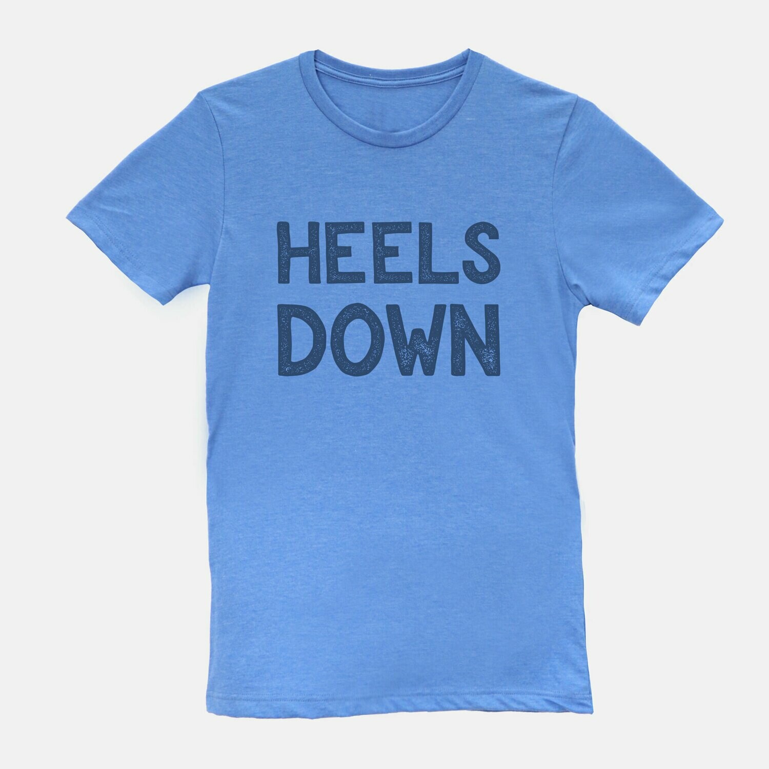 Heels Down Equestrian Horse T-shirt Tee
