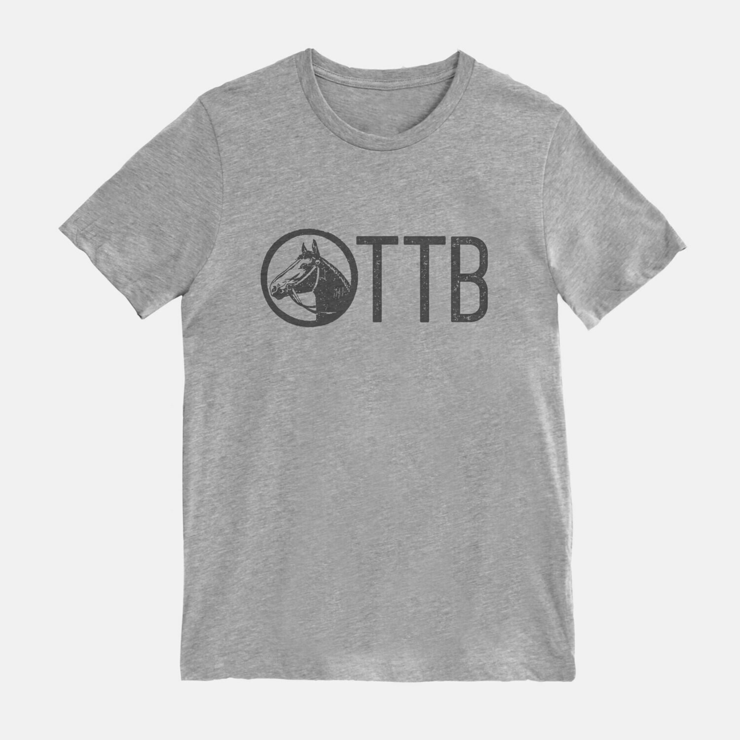 OTTB Off Track Thoroughbred Equestrian Horse T-shirt Tee