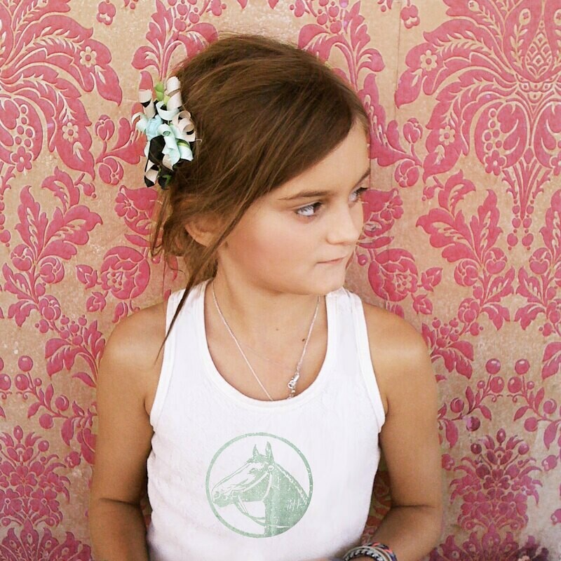 Vintage Horse Baby Toddler Tank Top
