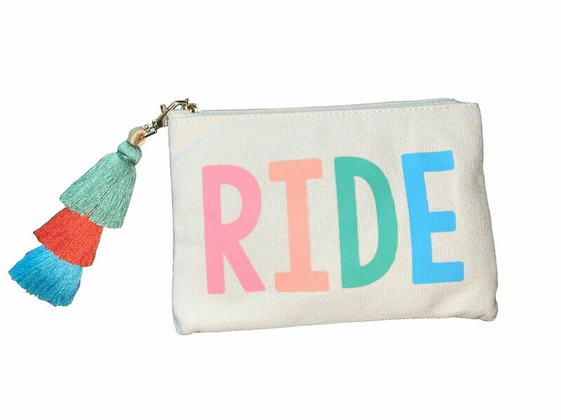 RIDE Tassel Cosmetic Bag