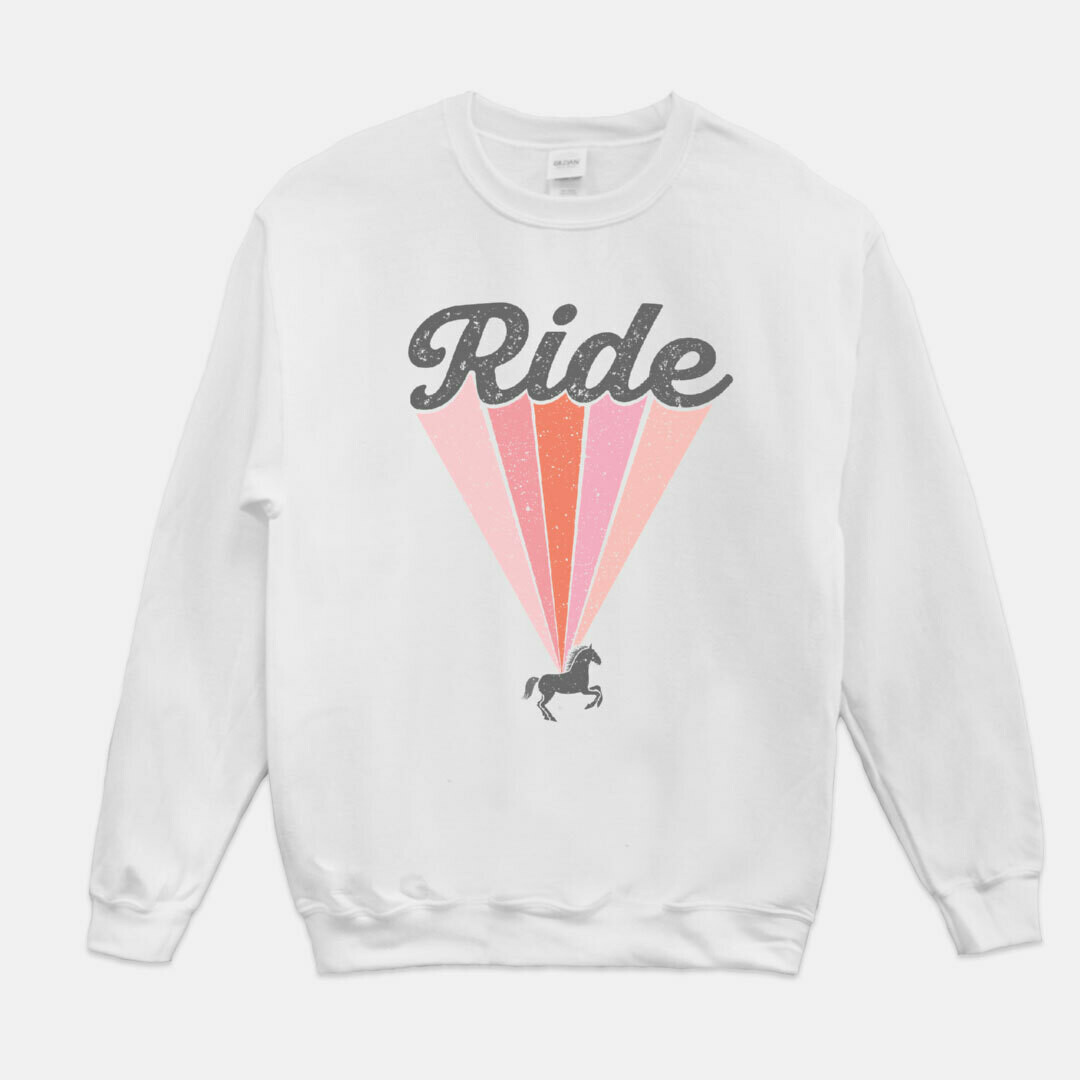 Retro Ride Equestrian Sweatshirt