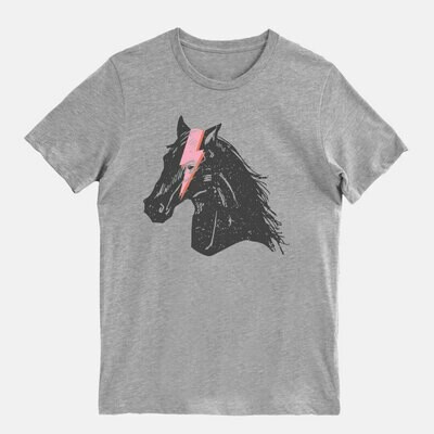 Gray My Horse is a Rockstar T-shirt Tee