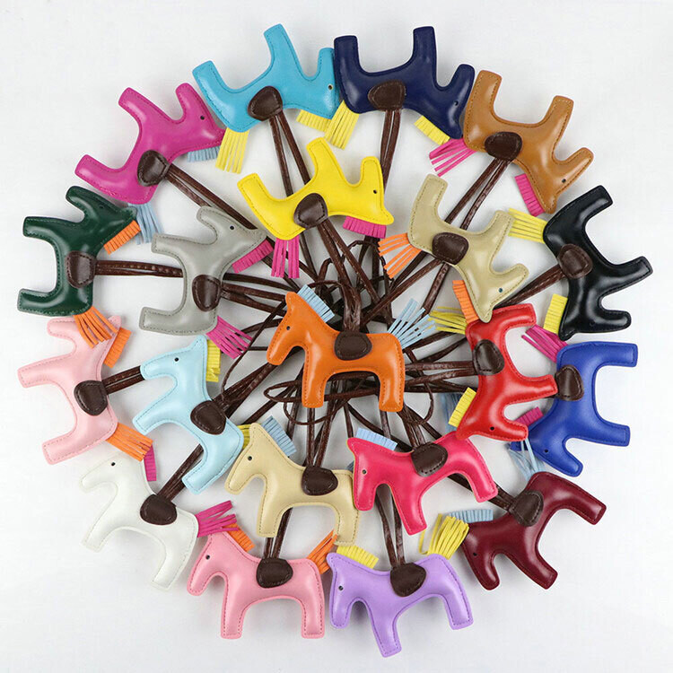 Leather Horse Charms