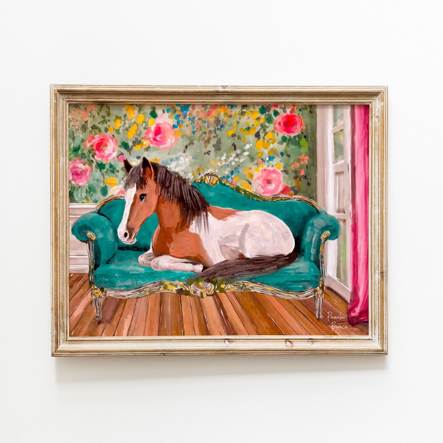 Horse on a Couch