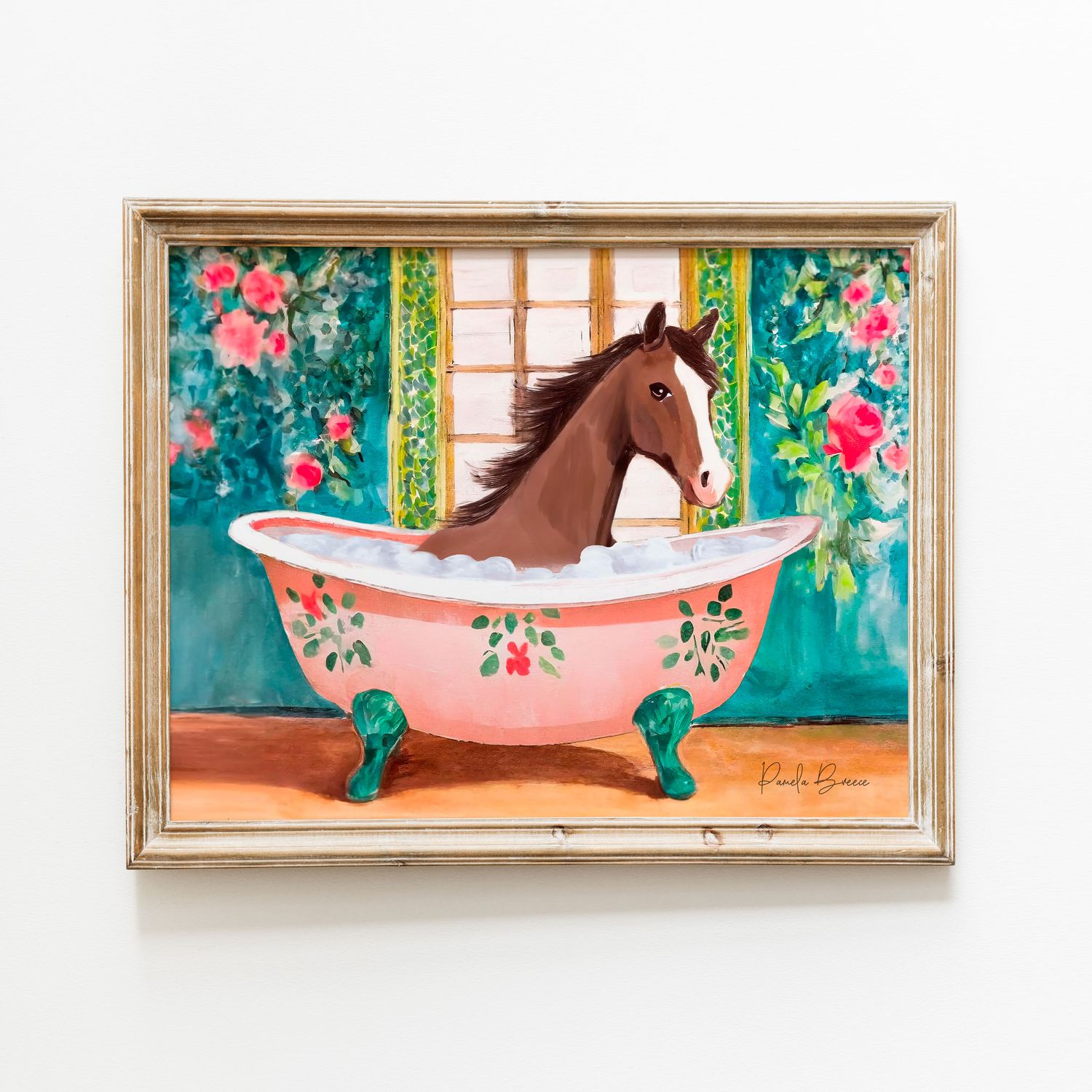Horse in a Bathtub