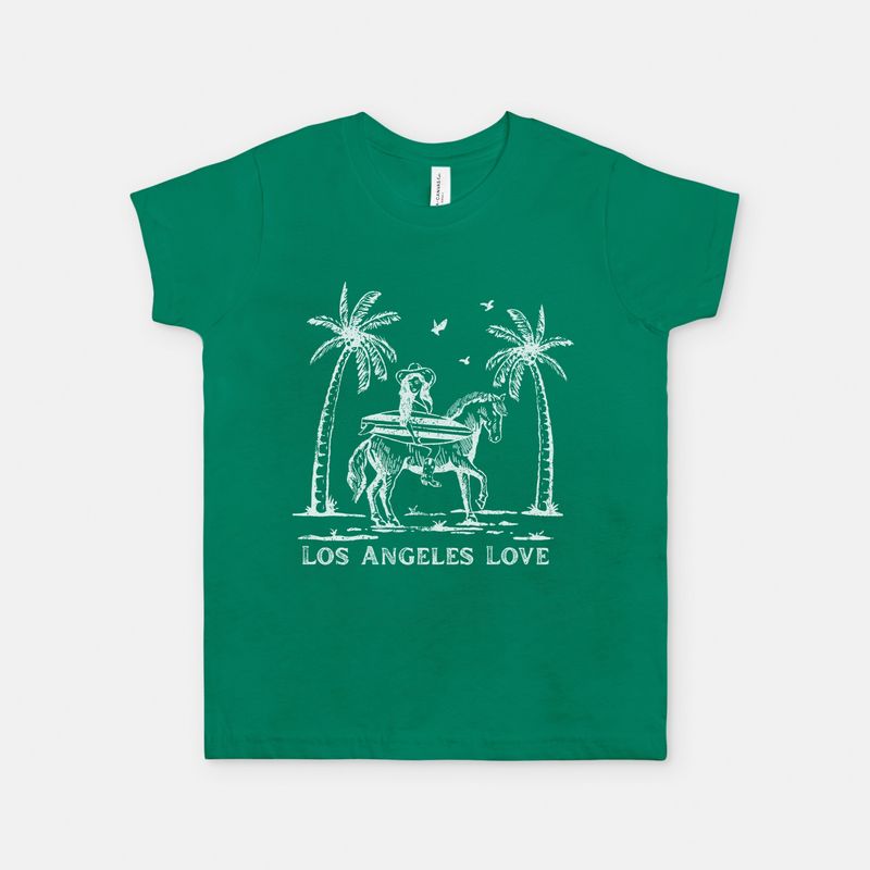 LA Love Cowgirl Kids Tees