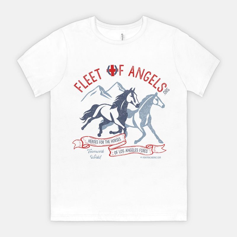 Fleet of Angels Horse CHARITY Tees