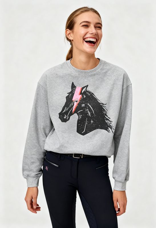 My Horse is a Rockstar Equestrian Sweatshirt