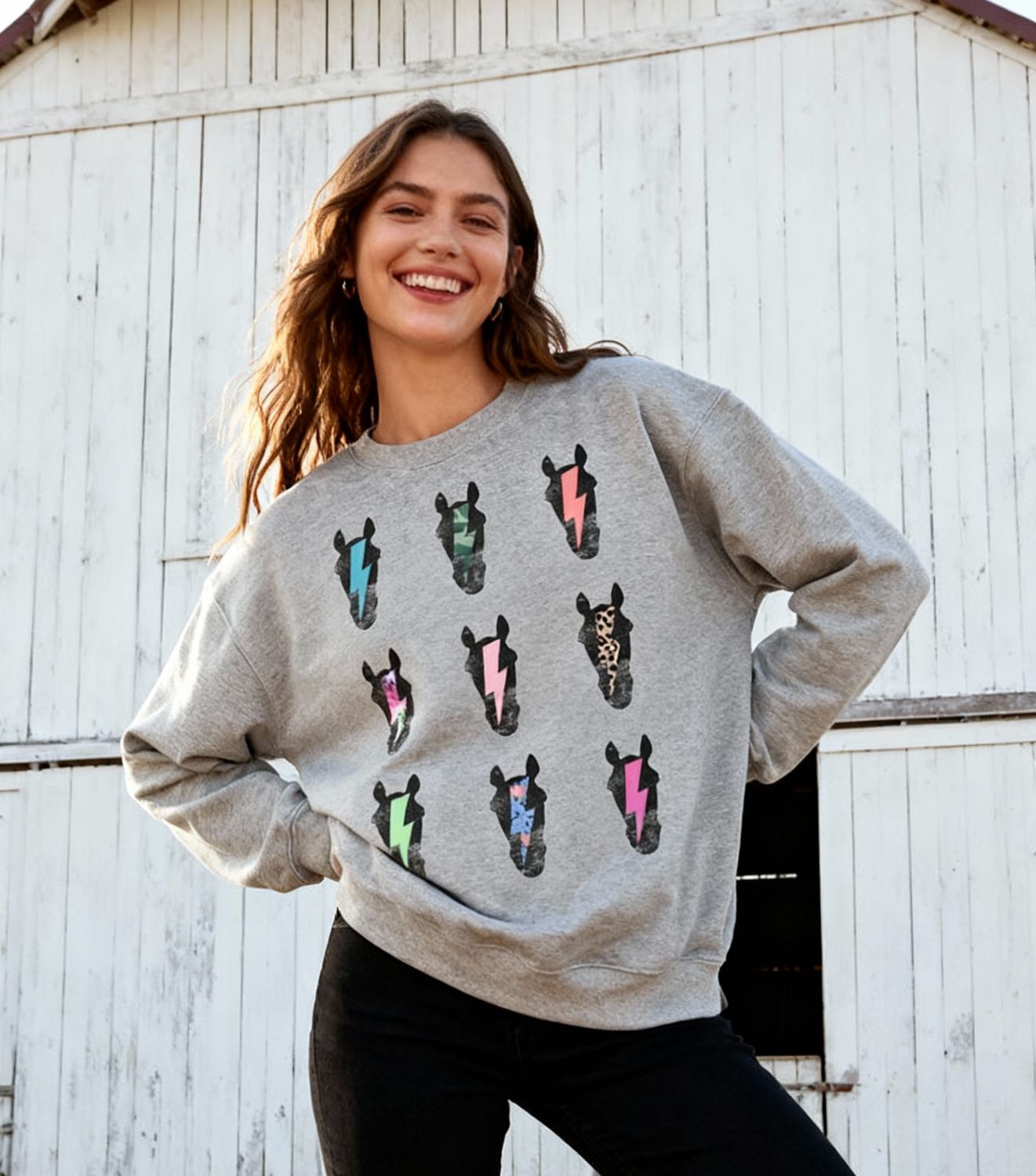 My Horse Rocks Equestrian Sweatshirt