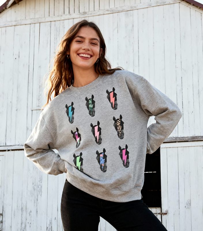 My Horse Rocks Equestrian Sweatshirt
