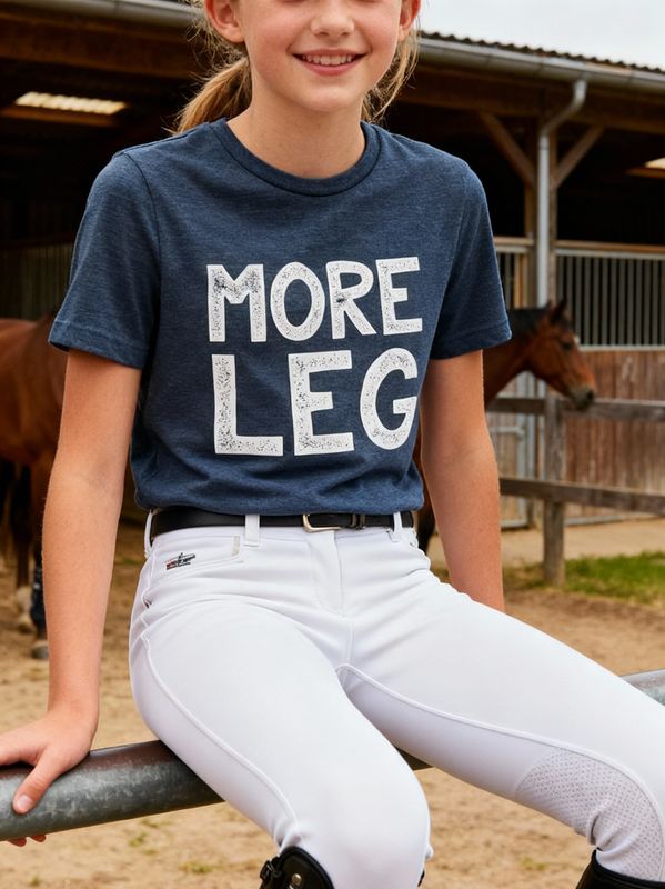 More Leg Equestrian Horse T-shirt Tee