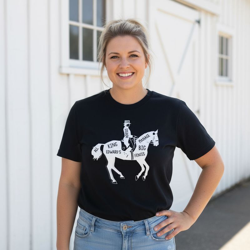 Dressage All King Edward's Horses Tee