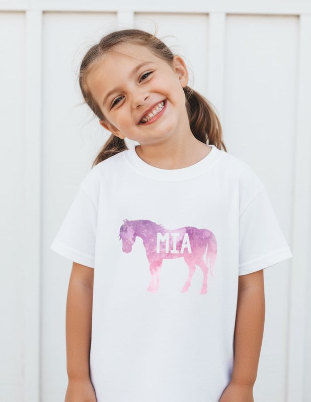Custom Galaxy Pony Kids Tee