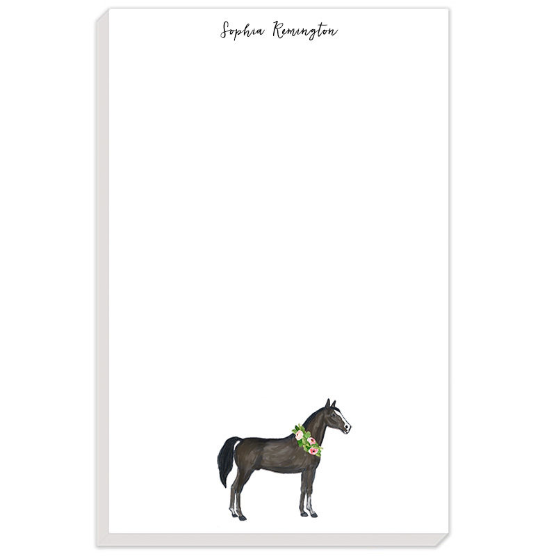 Watercolor Horse Notepad