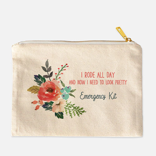 I Rode All Day Cosmetic Bag
