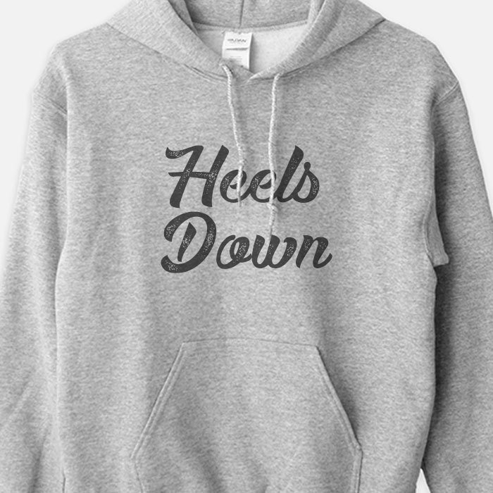 Heels Down Equestrian Hoodie Sweatshirt