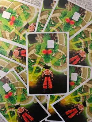 goku and shenron card skin